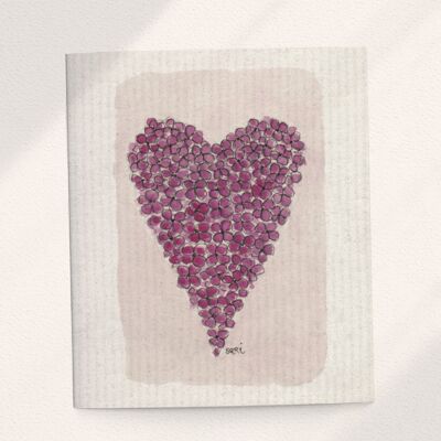 Heart of Hydrangea, Purple