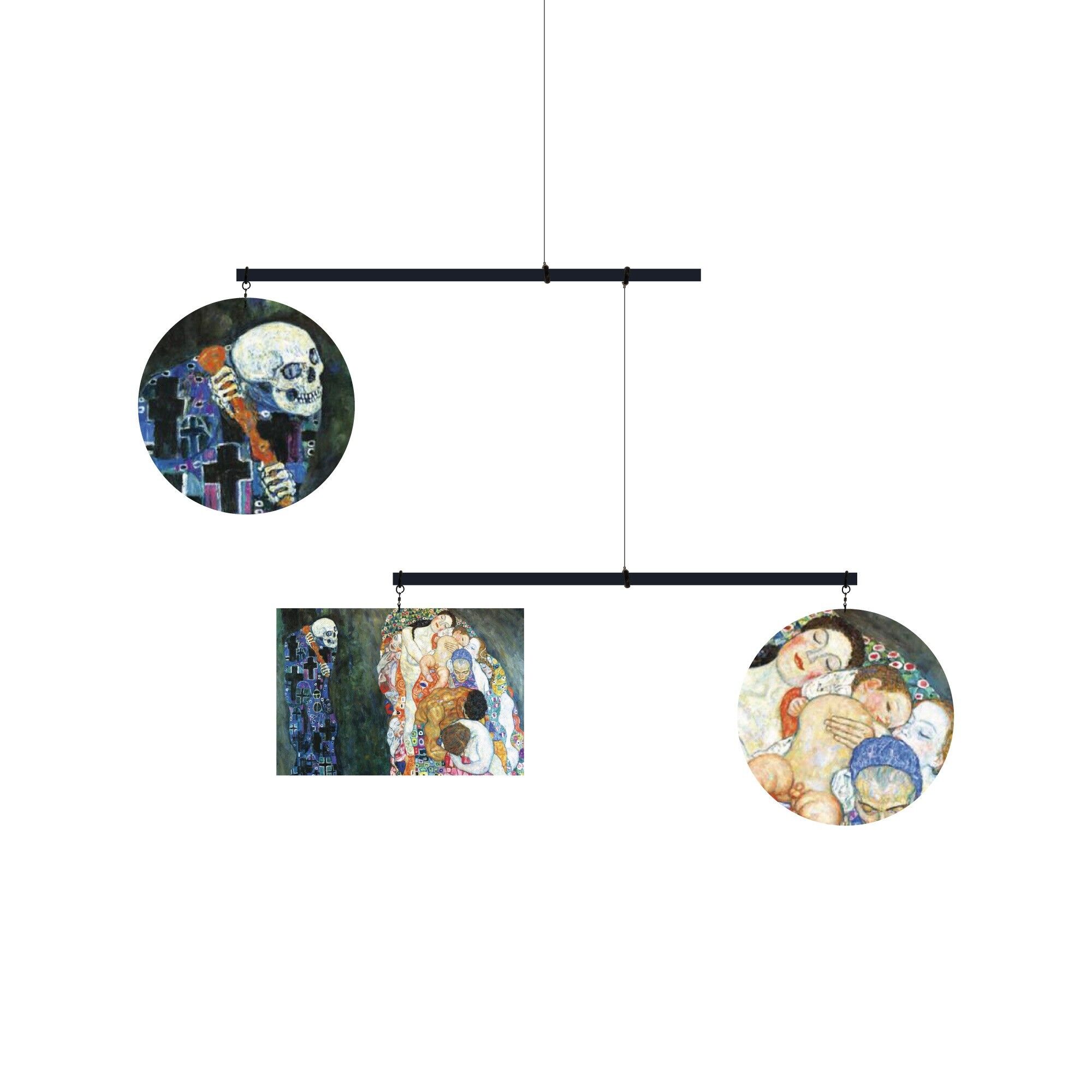 Muerte y Vida 40cm x 44cm