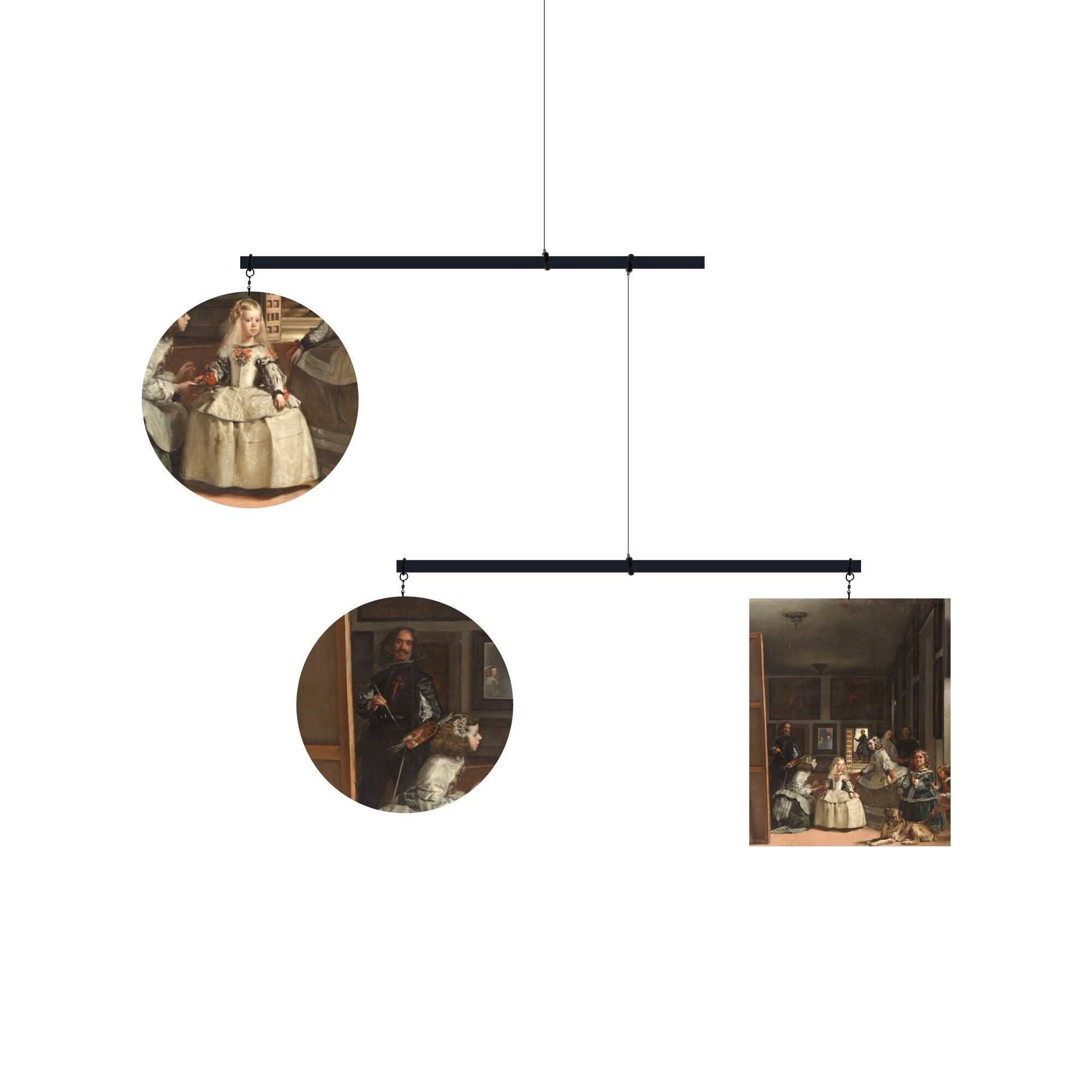 Las Meninas 54cm x 58cm