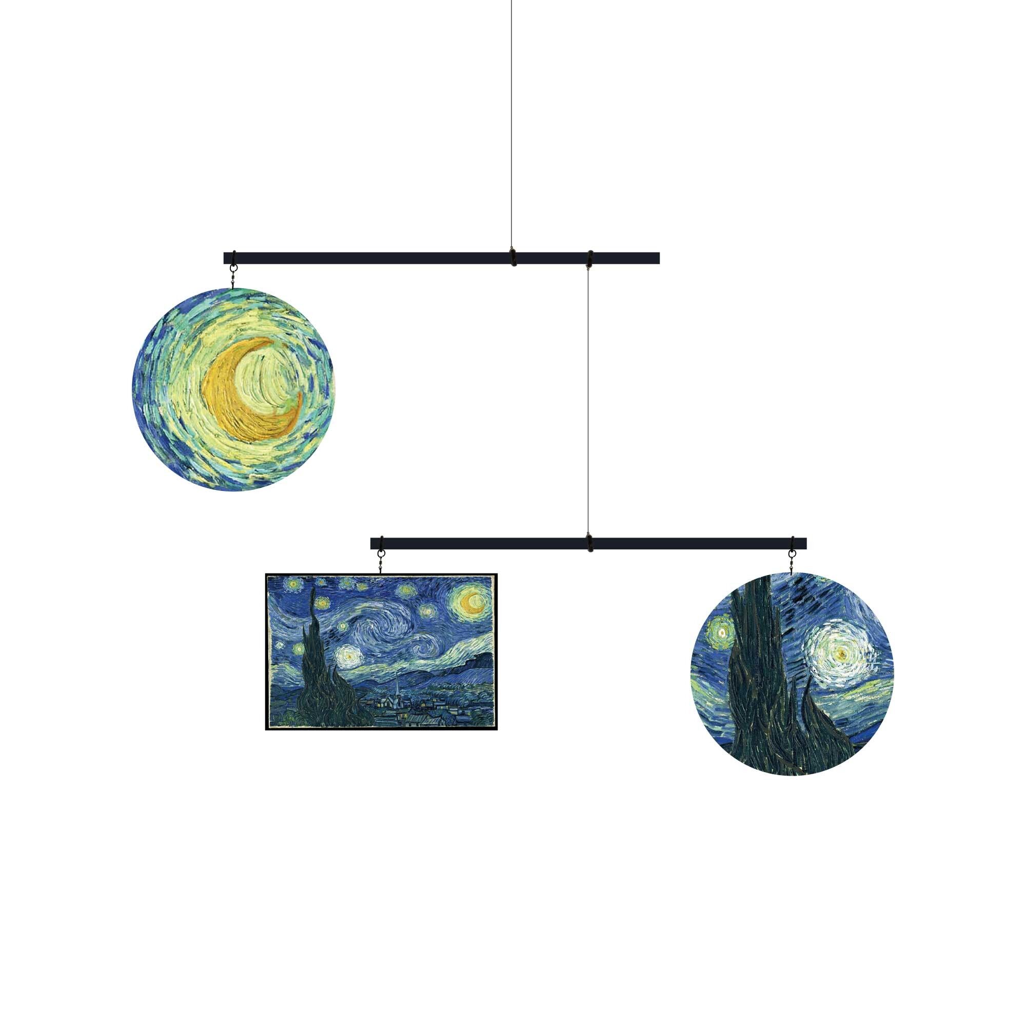 Noche Estrellada 54cm x 58cm