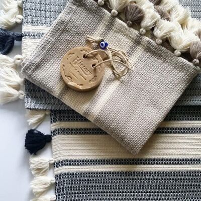 Concept Cotton Mat with Tassels