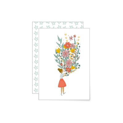 Flowers | Folded card