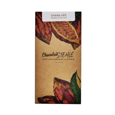 Origen de la tableta: Ghana 40% 80g