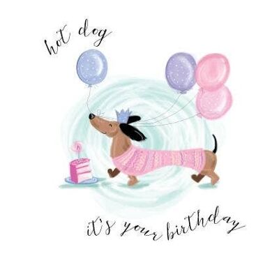 CC48 Sausage Dog Birthday