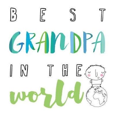 BLO51 Best Grandpa in the World
