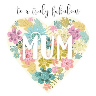 BG02 To a Truly Fabulous Mum