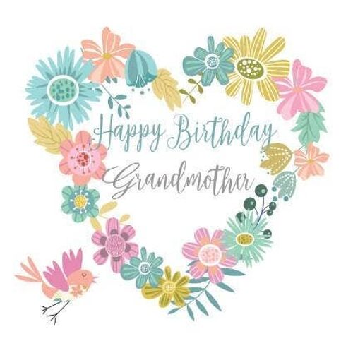 BG23 Happy Birthday Grandmother
