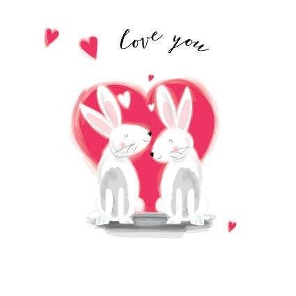 VAL06 Bunnies - Love You