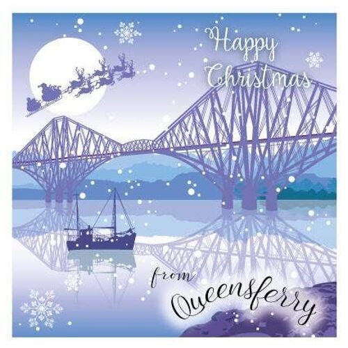 XD10 TOWN Forth Bridge and Santa