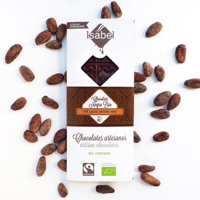 Dark Chocolate Tablet 65% Cocoa, Origin PERU