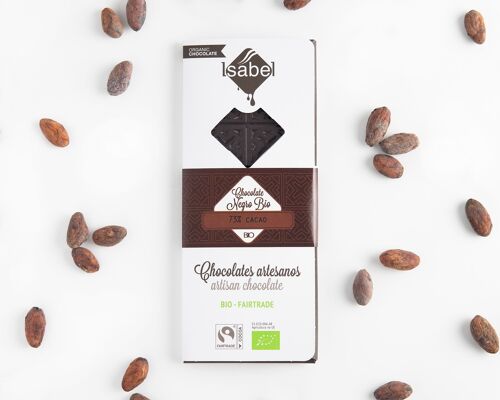 Tableta Chocolate Negro 73% Cacao