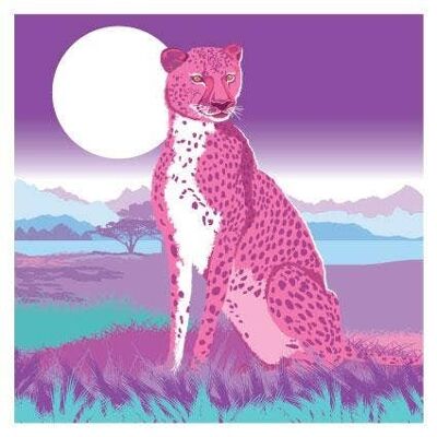 DUS61 Pink Cheetah