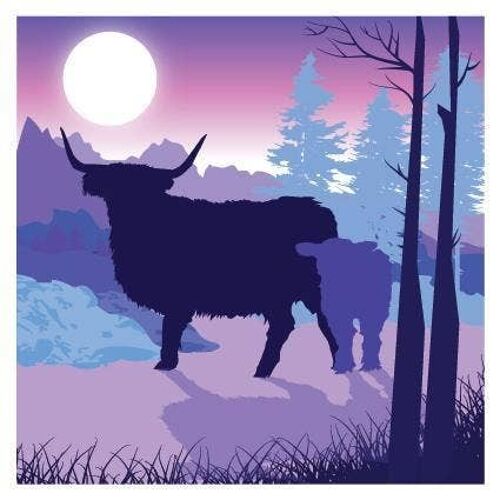 PT16 Cows in Moonlight