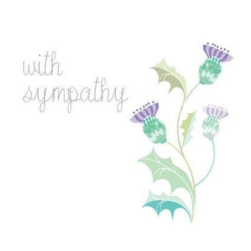 H134 With Sympathy Thistle