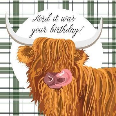 HE121 Herd Birthday Cow