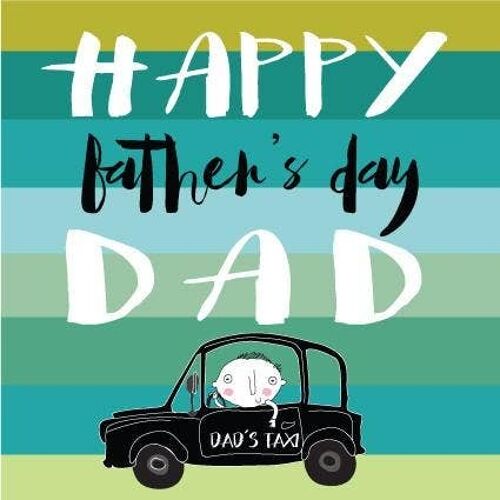 DAD02 Happy Father's Day - Taxi