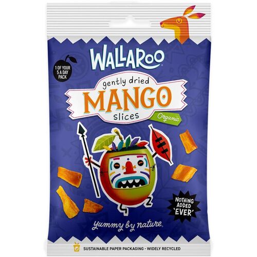 Wallaroo Organic Gently Dried Mango Slices