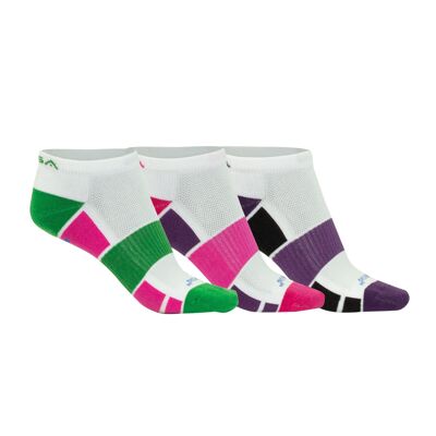 GSA HYDRO+ 694 Performance Low Cut Socks / 3 Pack / Multicolor