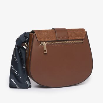 Burford Brown Saddlebag -Italian Leather Handmade Handbag 2
