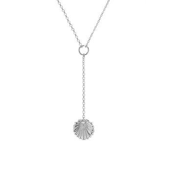 COLLIER COQUILLE EN ARGENT