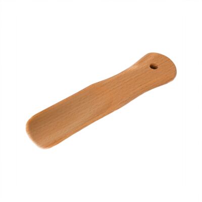 Shoehorn made of beech wood, oiled