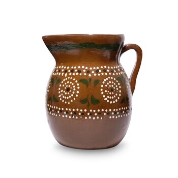 Pot de fleurs décoratif mexicain en argile 1