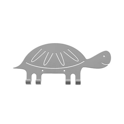 Wandhaken Schildkröte Grau