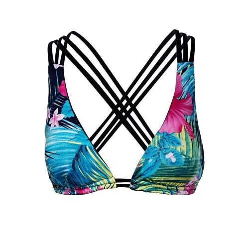 Salina Bustier Top: Tropical Flower