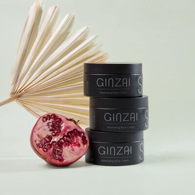 Crème hydratante pour le corps au ginseng coréen premium (ginseng forestier) - 300 ml