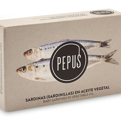 Sardines vegetable oil PEPUS RR-125 8/12