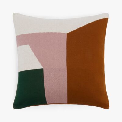 Ryhma Cushion Cover Green & Pink