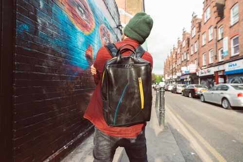 Hackney Backpack - Recycled Inner Tube