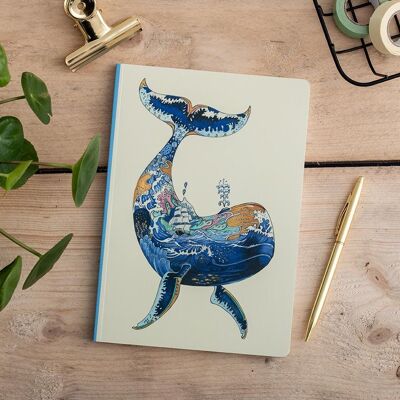 Perfect Bound Notebook - Whale