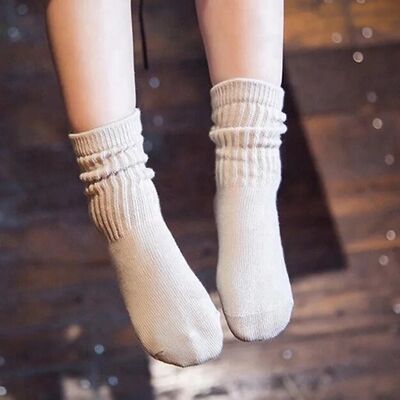 Todos los calcetines: beige