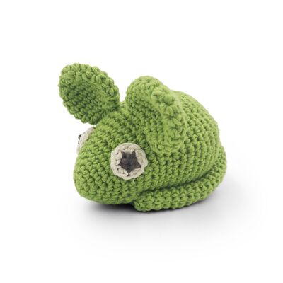 DAISY THE GREEN MOUSE - ORGANIC COTTON TOY