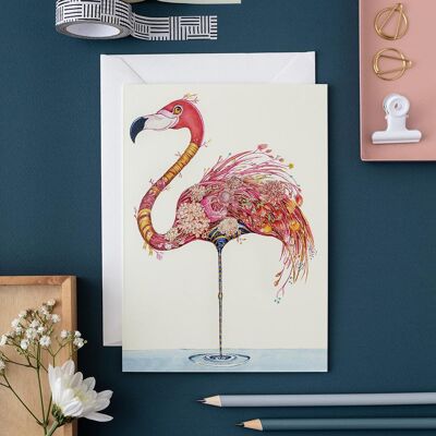 Flamingo - Tarjeta