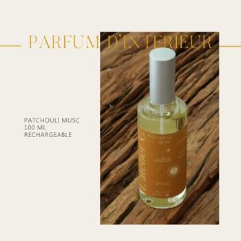 Parfum d'intérieur - Patchouli musc - Parfums de Grasse 1