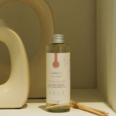 Parfüm-Diffusor-Nachfüllung 200 ml – Blumiges Pulver – Parfums de Grasse