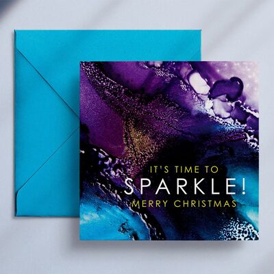Wendy Bell Designs Card VIBRANT NOTES It’s time to sparkle