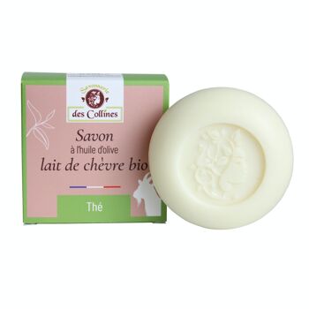 Savon lait de chèvre parfum Thé