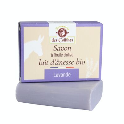 Lavendelseife aus Eselsmilch