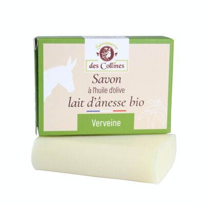 Jabón de leche de burra de verbena