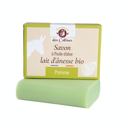 Sapone alla mela al latte d'asina