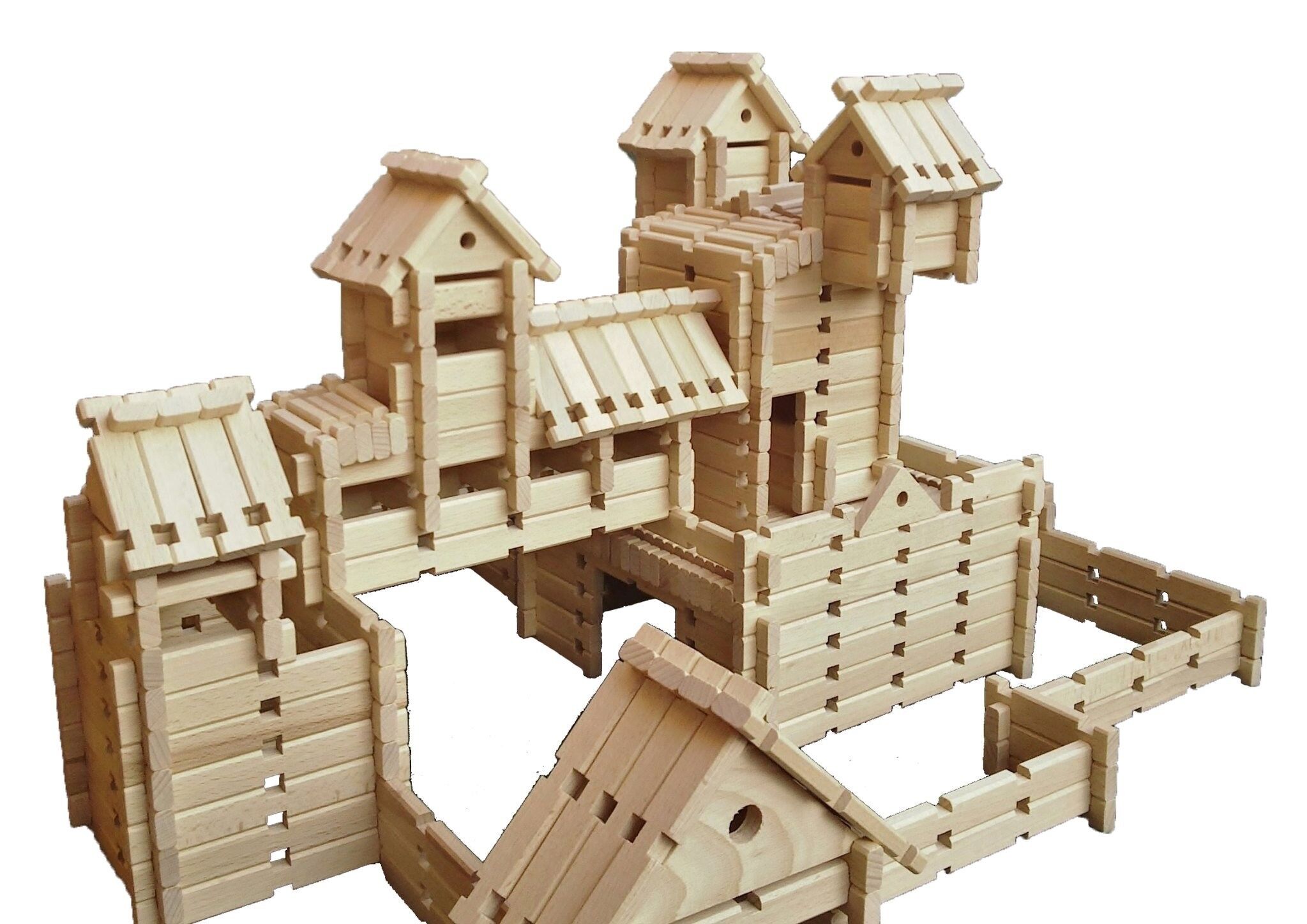 Wooden toy hot sale building kits