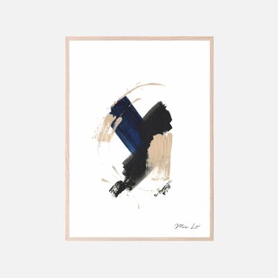 Poster True Blue II - 50 cm x 70 cm