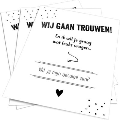 Carte à gratter témoin