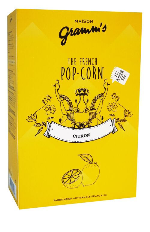 Pop-Corn Caramel beurre salé Citron 100g