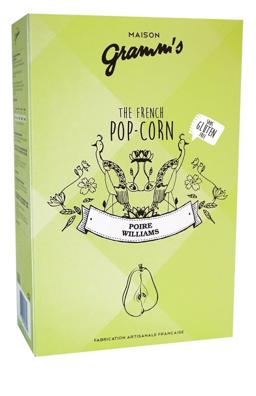 Pop-Corn Caramel beurre salé Poire 100g