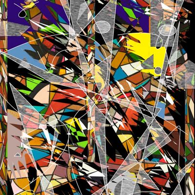 Abstracto 1-39-204 105x175 cm