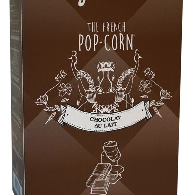 Popcorn Caramel salted butter Milk chocolate 100g